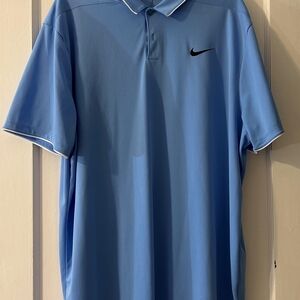 Nike Men's Light Blue Golf Polo Shirt
